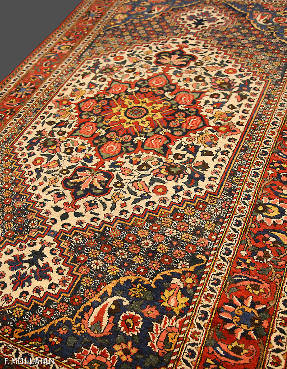 Antique Persian Bakhtiari Saman Rug n°:23905162